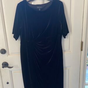 Black Velour Dress